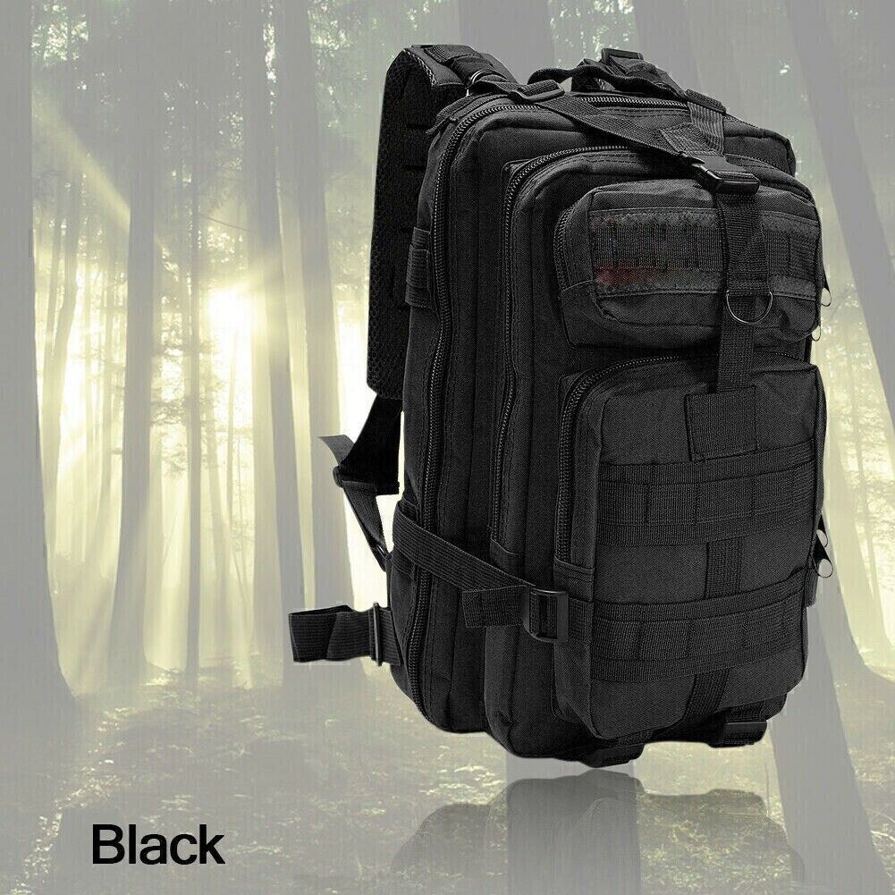 Outdoor 30L Military Tactical Backpack Rucksack Travel Bag for Camping Hiking US