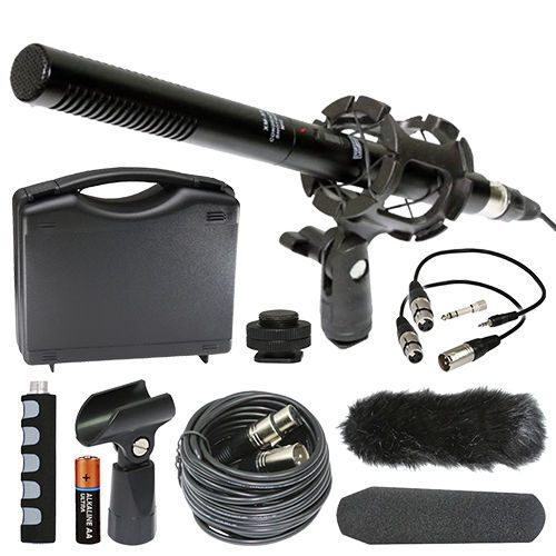 Leica M10 Camera Microphone Vidpro XM-55 13-Piece Video & Broadcast Kit