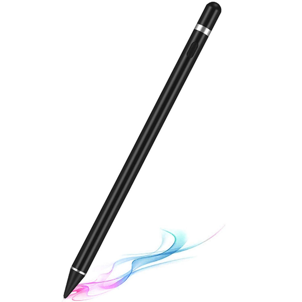 BLACK Fine Point Digital Stylus Pen Works for iPhone, iPad, and Other Tablets
