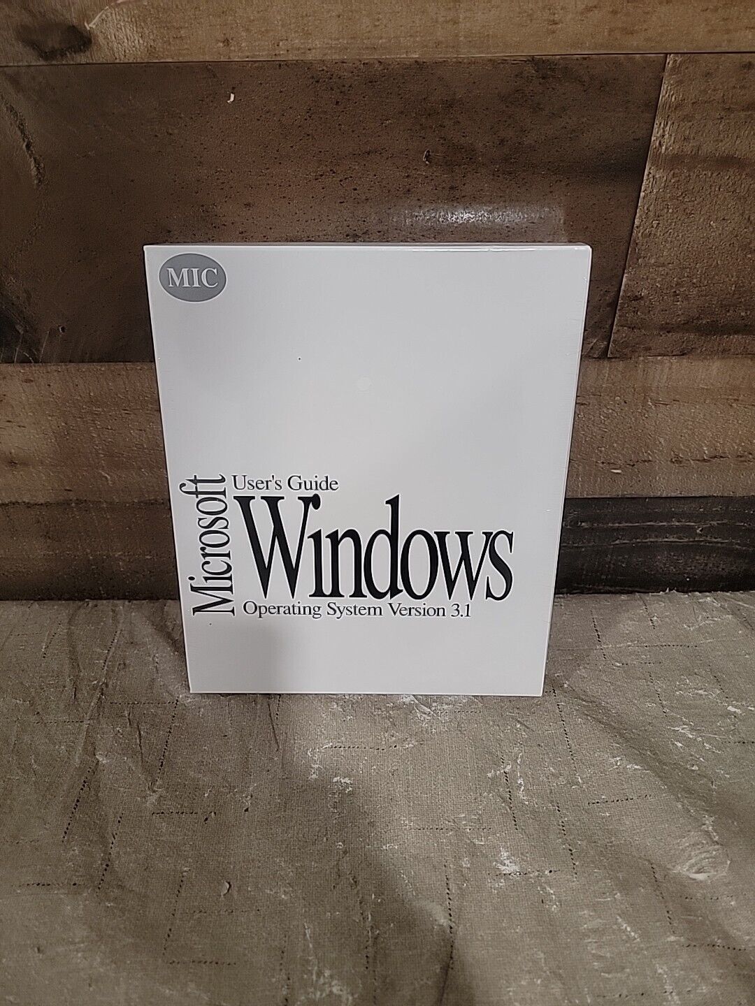 Microsoft User's Guide Windows Operating System Version 3.1 - Sealed