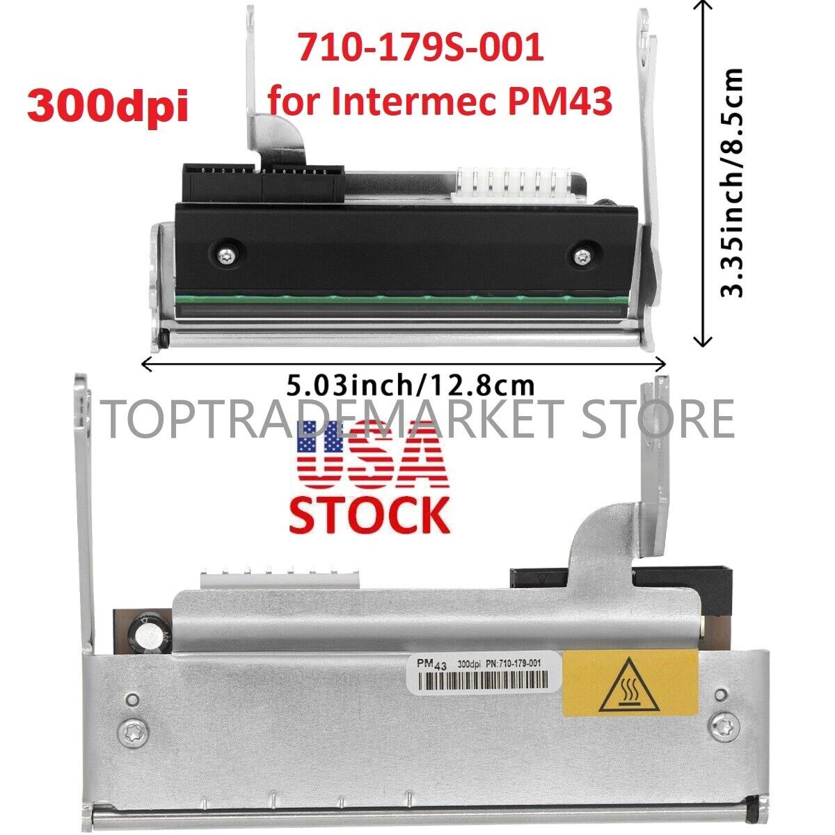 US OEM 300dpi Printhead Print Head For Intermec PM43 Thermal Printe 710-179S-001