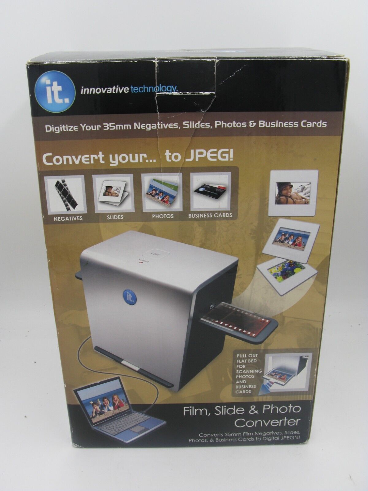 IT Innovative Technology Film, Slide & Photo Converter ITNS-500 (Brand New)