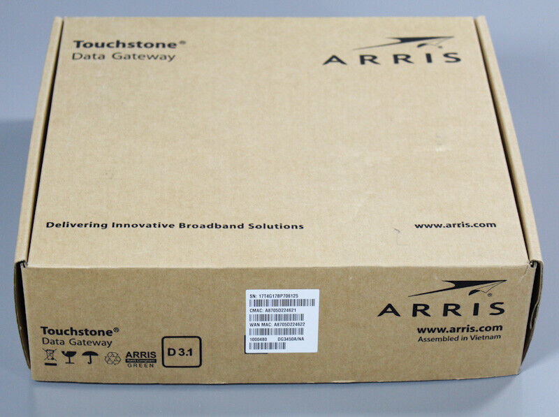 Arris Touchstone® Data Gateway Wireless Cable Modem in Box [GS 1-12]