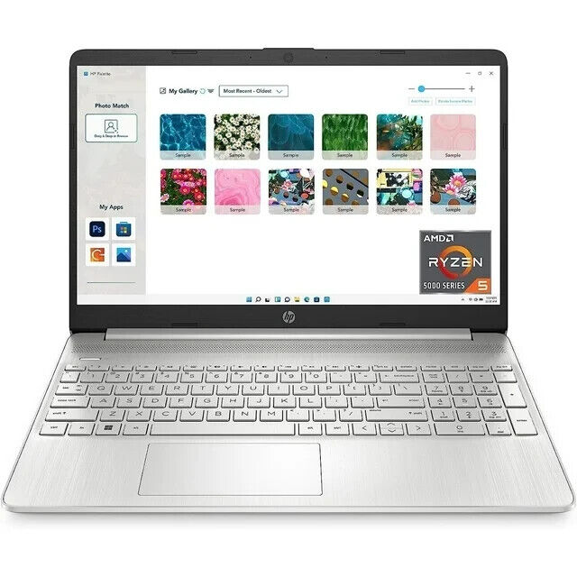 HP 15 Laptop (Ryzen 5 5500U/16GB/AMD Radeon Graphic/500GB SSD/HD Display)