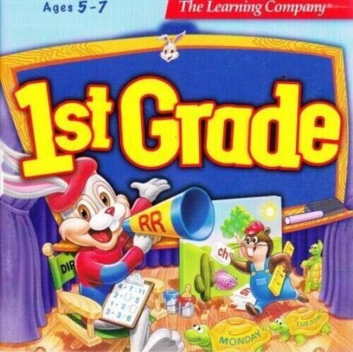 Reader Rabbit's 1st GRADE Ages 5 to 7 Childrens Educational Software game