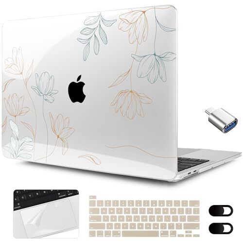 MEEgoodo for MacBook Pro Case 13 inch 2022 2021 2020 A2338 M2/M1 A2251 A2289 ...