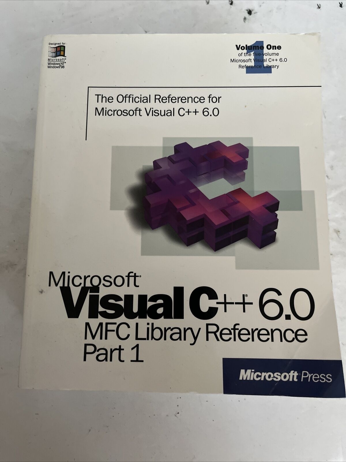 Microsoft Visual C++ 6.0 Volume 1 - Template Libraries Reference book
