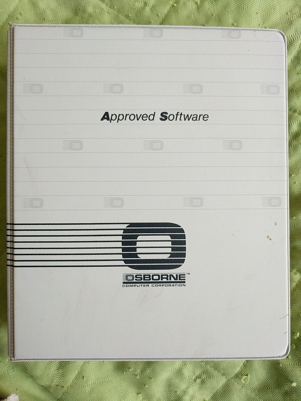 Vintage Osborne 1 Executive Portable Computer Manuals