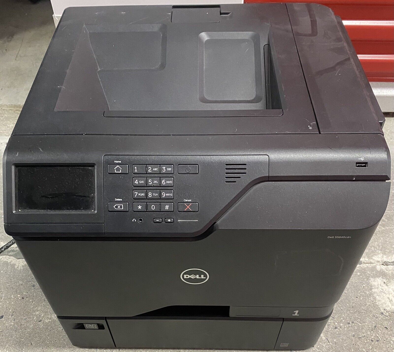 Dell S5840CDN Color Laser Smart Printer AS IS
