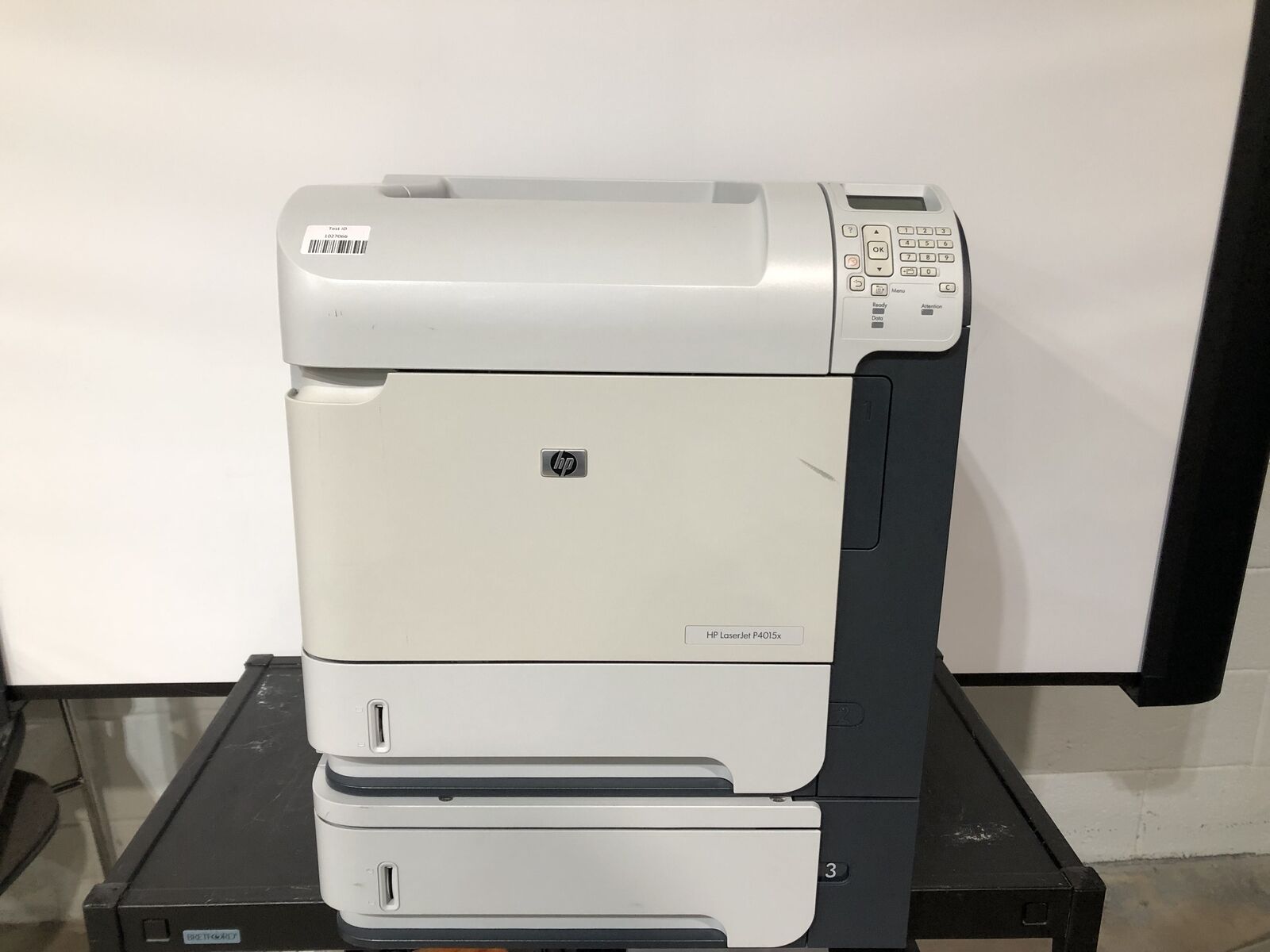 HP LaserJet P4015x Mono Duplex Laser Printer w/TONER, 2nd Tray & 22K Pgs -TESTED