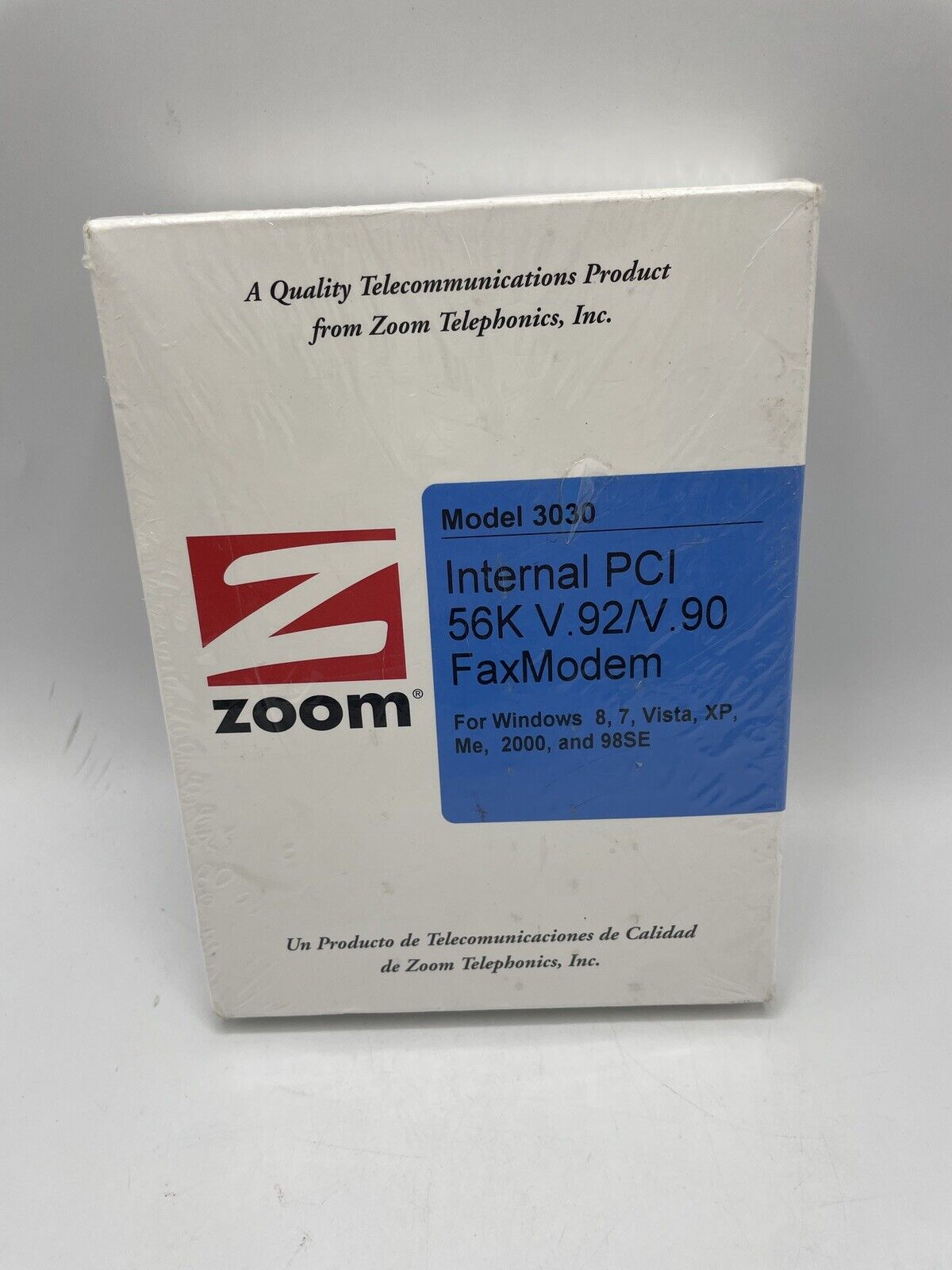 Zoom Model 3030 Internal PCI 56K V.92/V.90 FaxModem