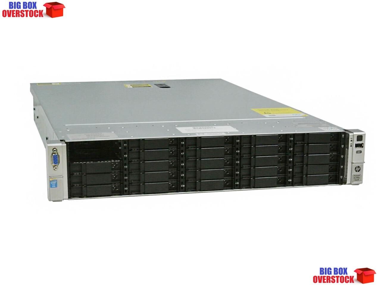 HPE 706539-S01 ProLiant DL380P G8 1P E5-2640 16GB RAM 2U Rack Server New Sealed
