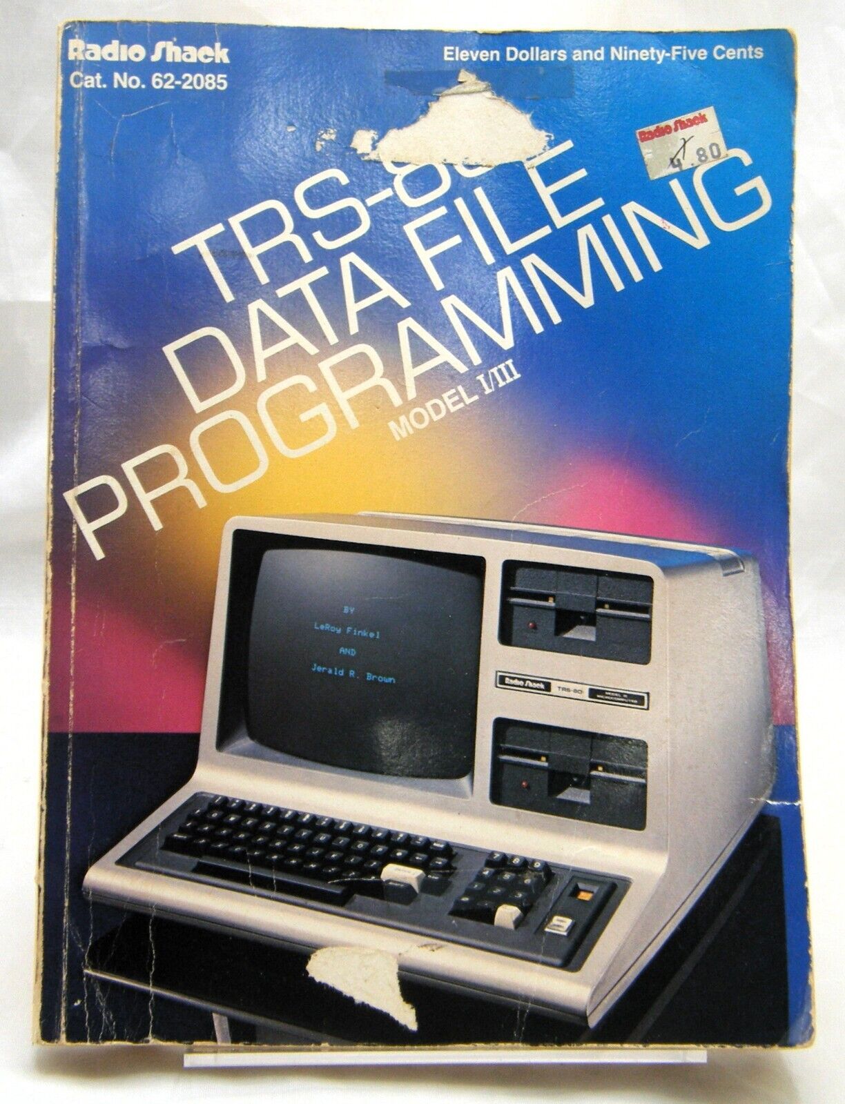VTG 1981 Original Radio Shack TRS-80 Model I / III Data File Programming 62-2085