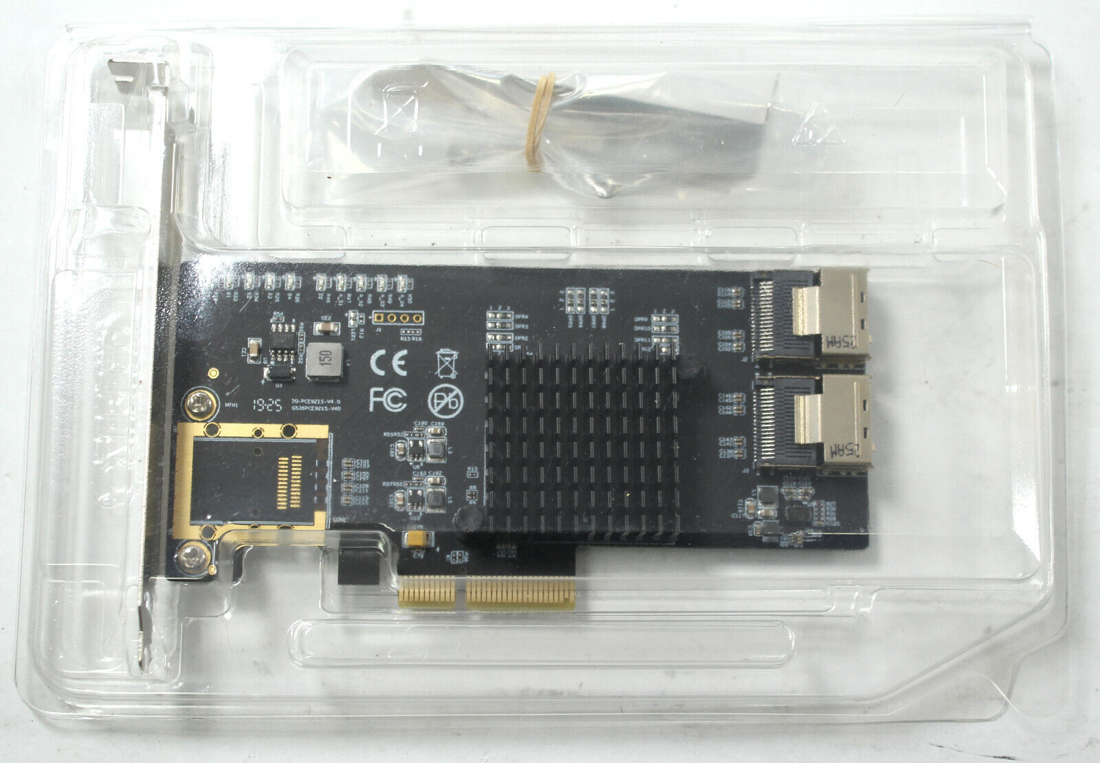 SYBA 8 Port Non-RAID SATA III PCI-e x4 Controller Card -Dual SFF-8087 Interface