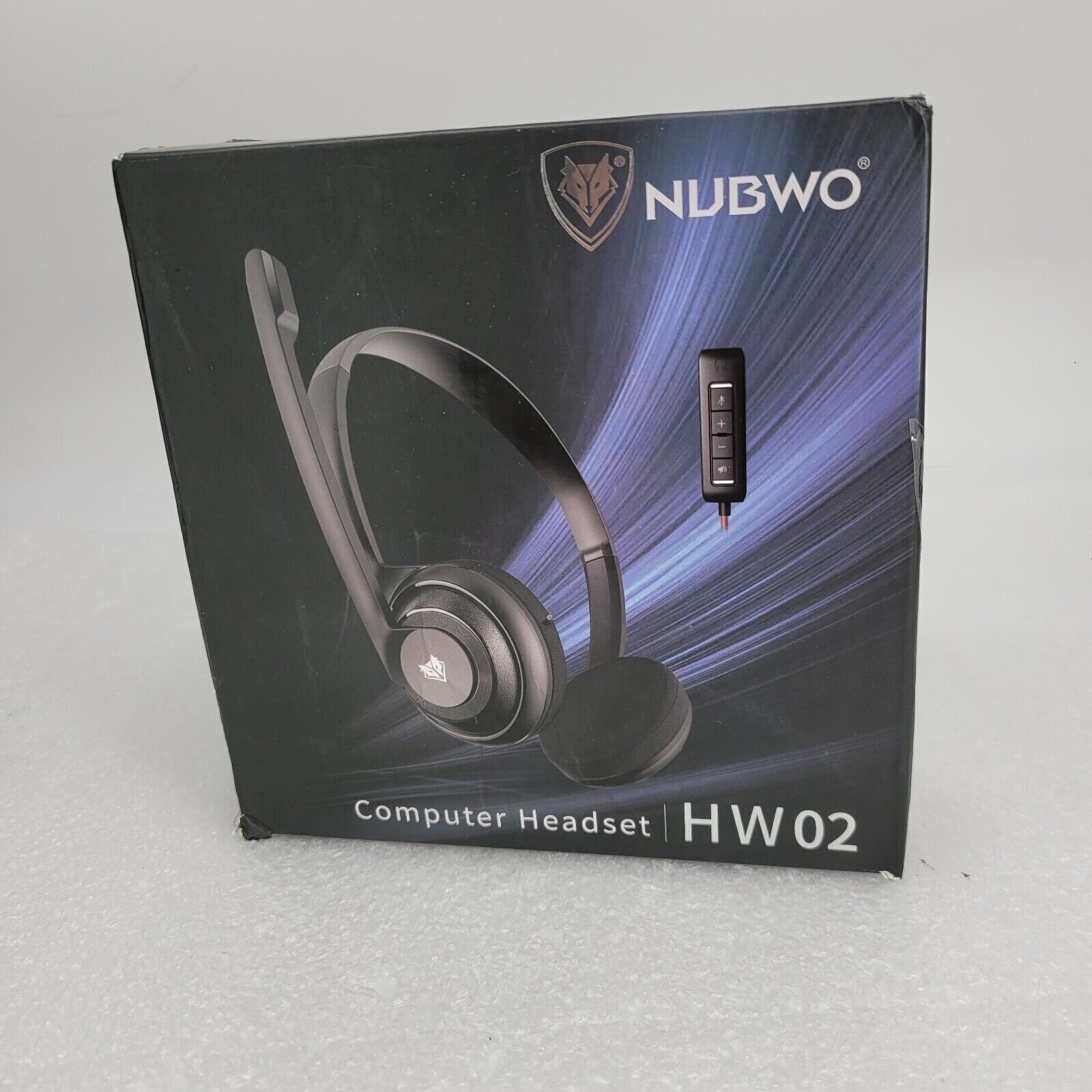 NUBWO HW02 Black Digital Stereo Sound High Quality USB Telephone Headset