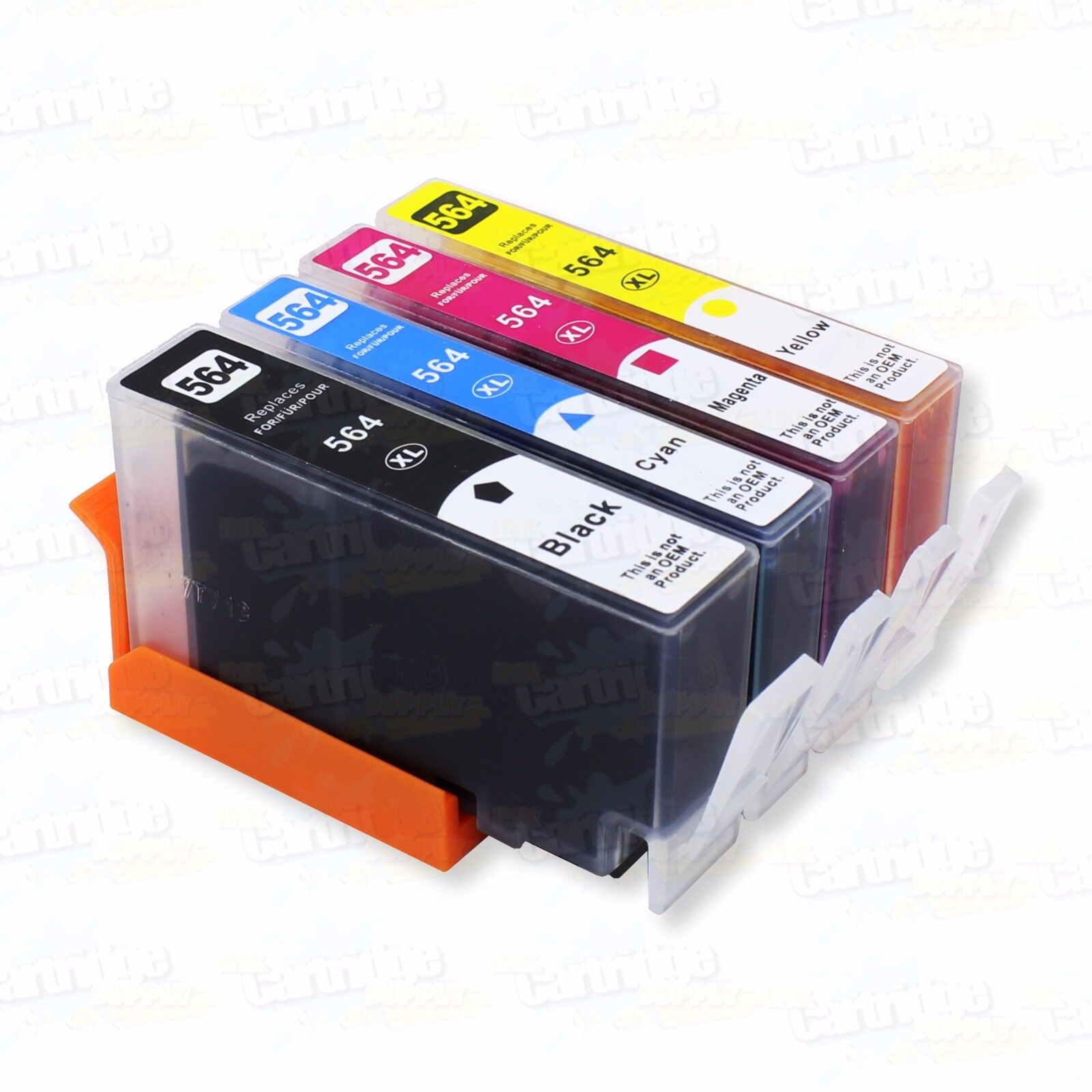 4PK New 564XL Ink Cartridge for HP Photosmart 6510 6520 7510 7520 5520 5510