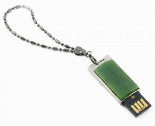 Genuine Natural Nephrite Jade 7GB USB Stick