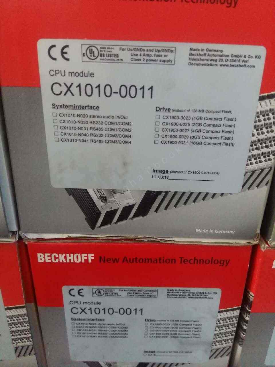 1PC BRAND NEW BECKHOFF CX1010-0011  CX10100011