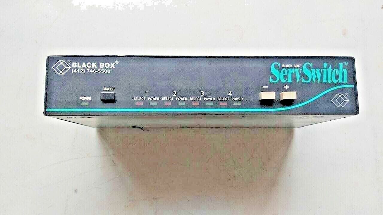 BLACK BOX serv switch KV3104MA-R5 used