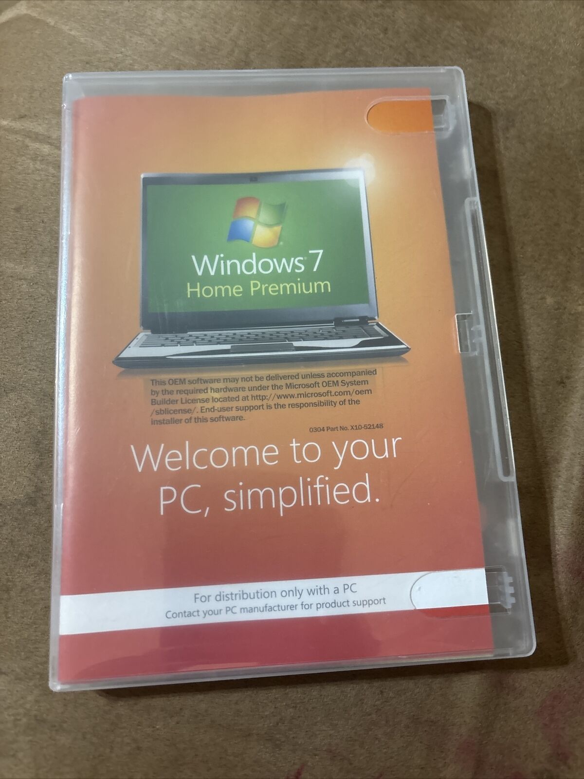 Microsoft Windows 7 Home Premium 64 Bit-2009
