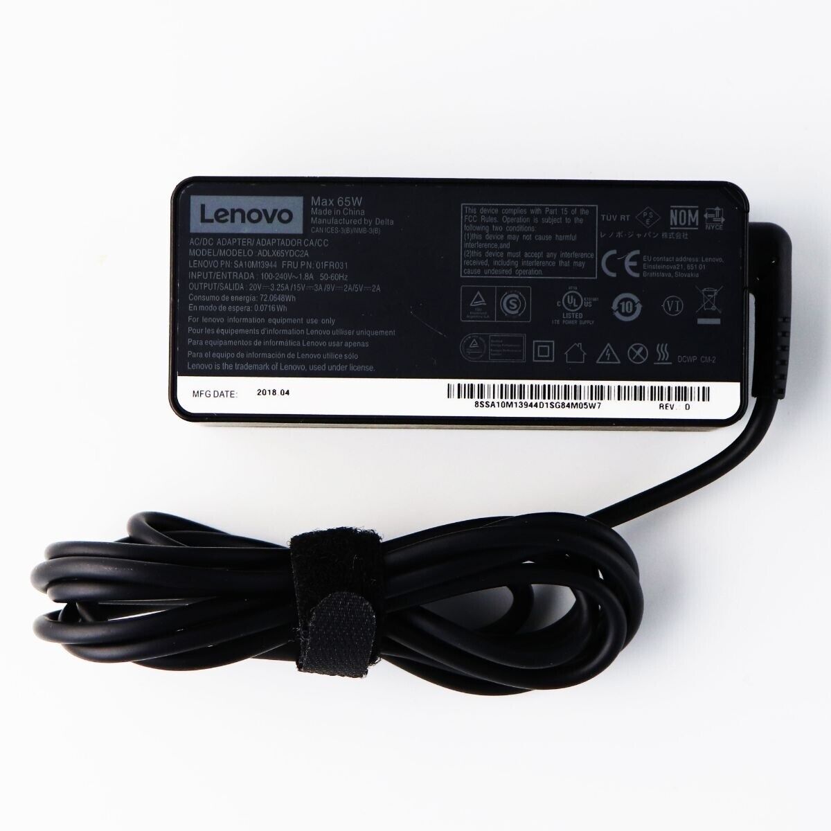 OEM Genuine Replacement Charger LENOVO ADLX65YDC2A