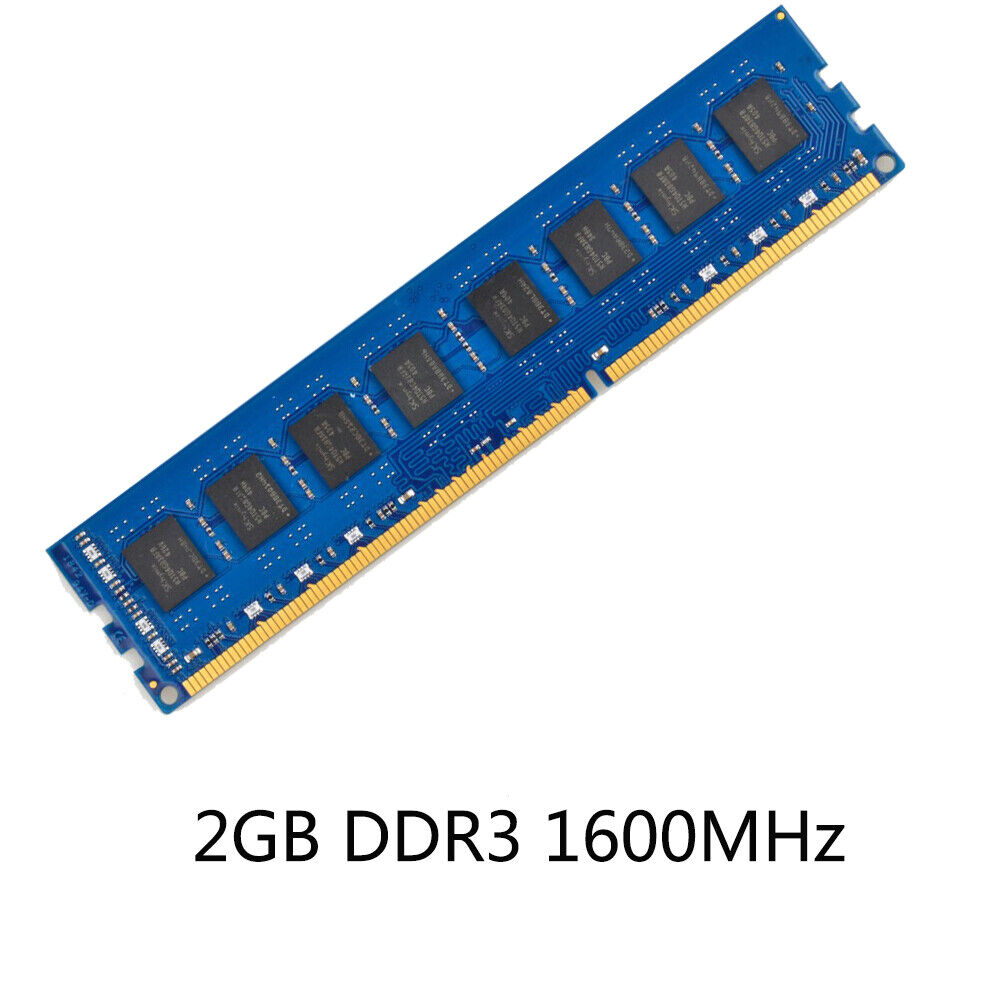 8GB Kit (2x 4GB) 2GB DDR3 1600MHz PC3-12800U DIMM Desktop Memory RAM For Hynix