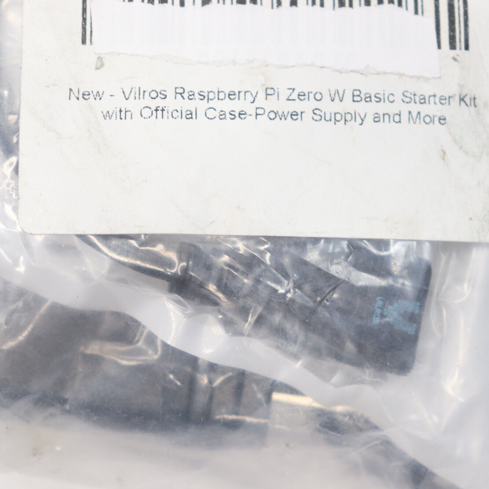 Vilros Raspberry Pi Zero W Basic Starter Kit With Official Case-Power Supply