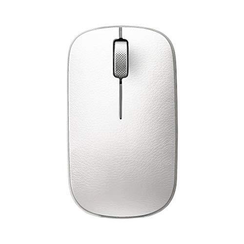 Azio Retro Classic Bluetooth Mouse (Maple) - Wireless, Genuine Leather Maple 