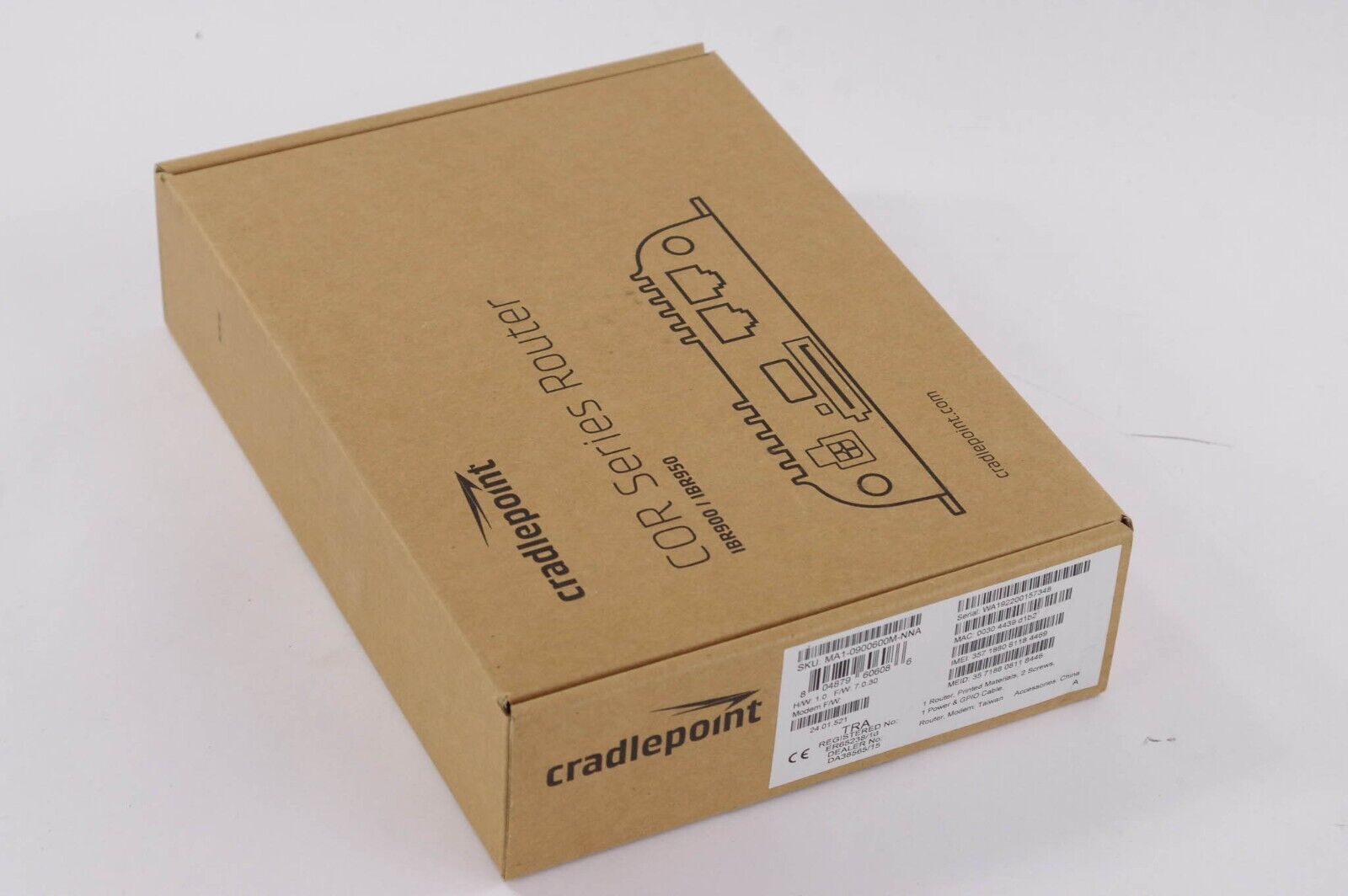 Cradlepoint IBR900-600M / IBR900600M Cloud-Managed Networking Router