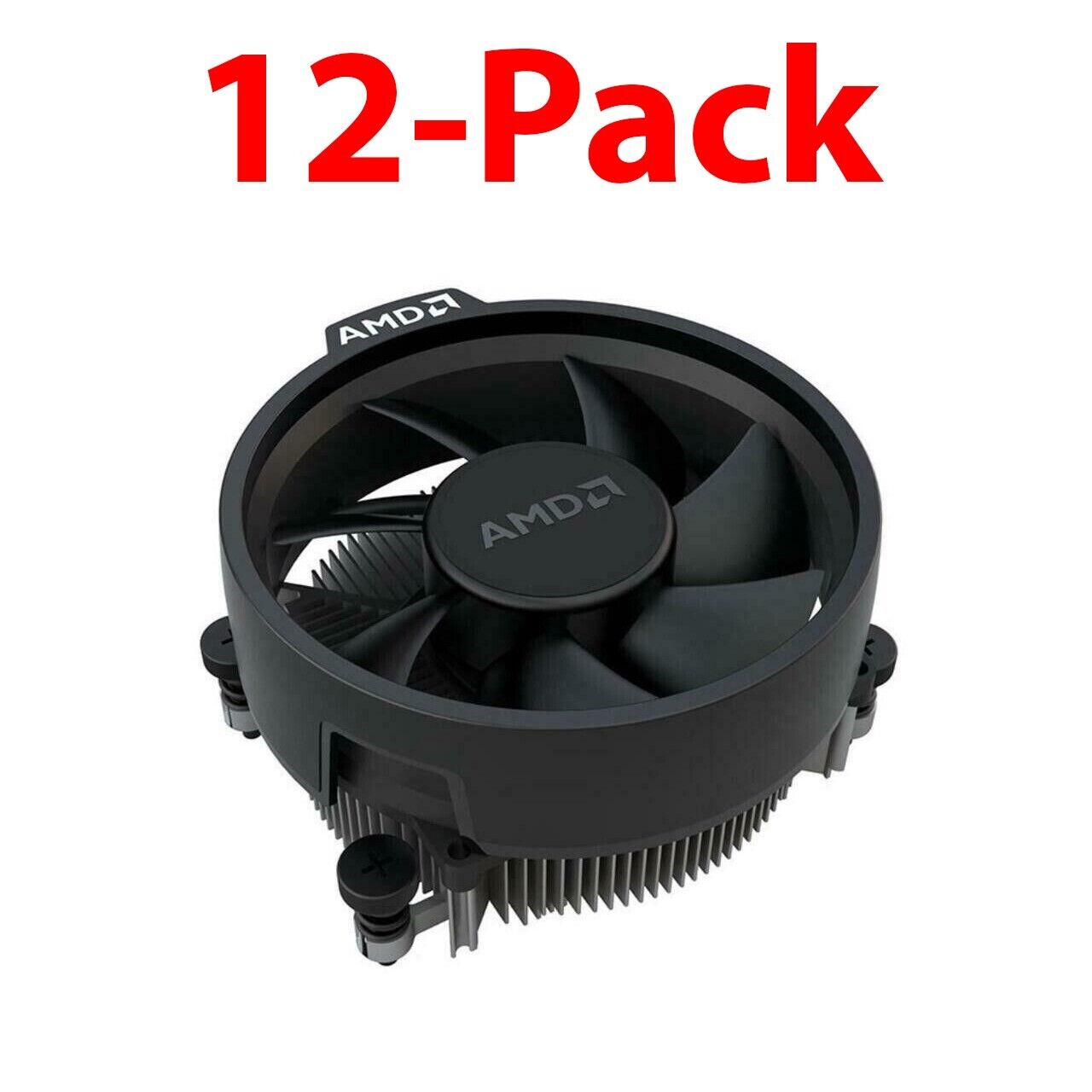(LOT of 12) AMD Wraith Stealth Socket AM4 CPU Cooling Fan Heatsink Cooler