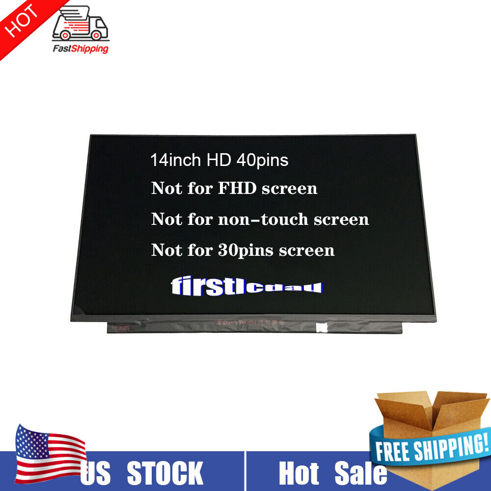 For HP 14-DQ0013DS 14-DQ0726DS 14-DQ0731DS HD LCD Display Touch Screen Assembly