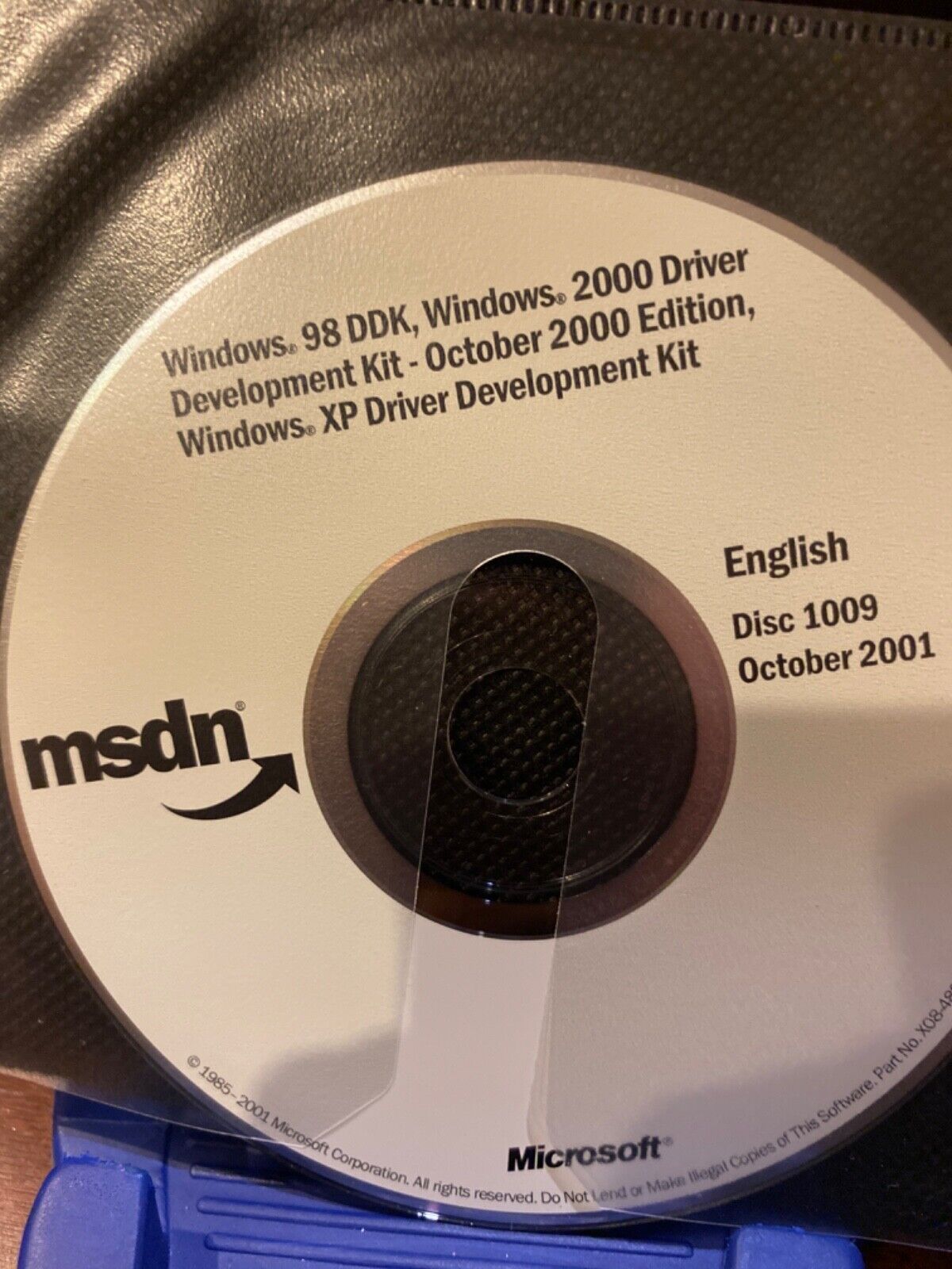 RARE AUTHENTIC & BRAND NEW Microsoft Driver Development Kit 98,xp 2000 , more CD