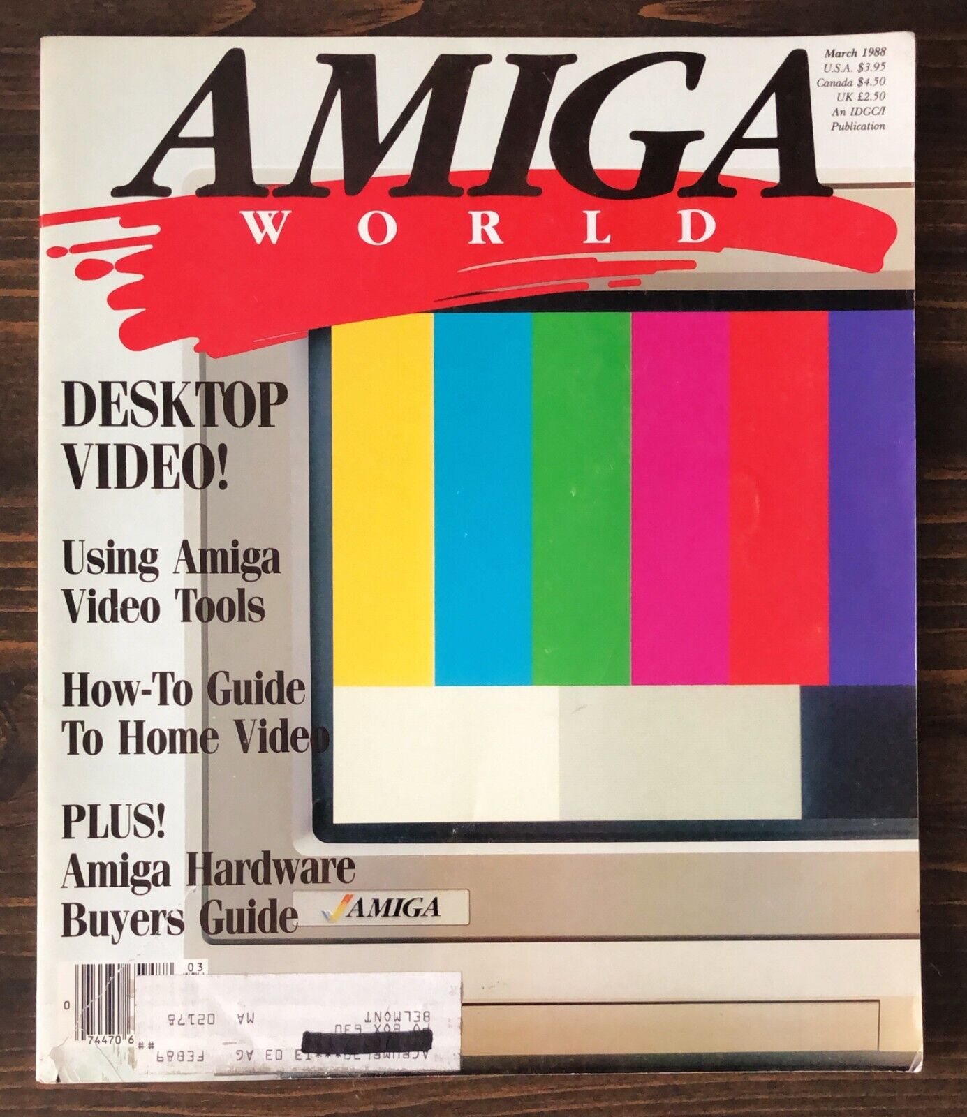 Amiga World Magazine March 1988