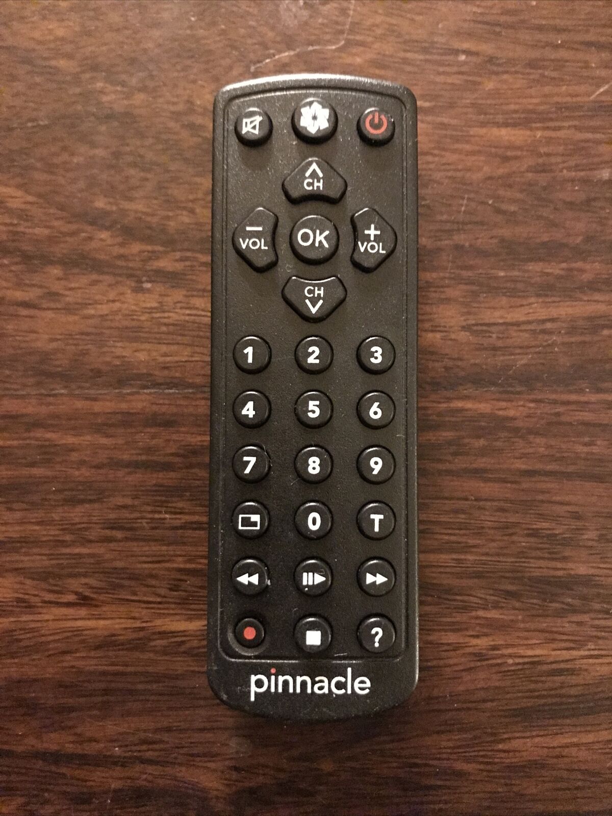 Pinnacle PCTV Stick USB TV Tuner Replacement Remote Control