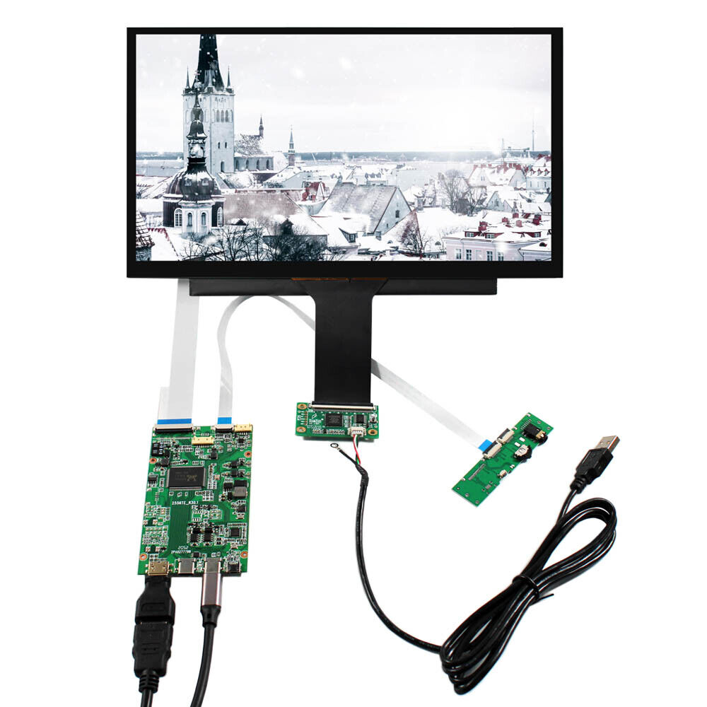 HDMI Type-C LCD Controller Board 11.6 in 1920X1080 Capacitive Touch IPS LCD