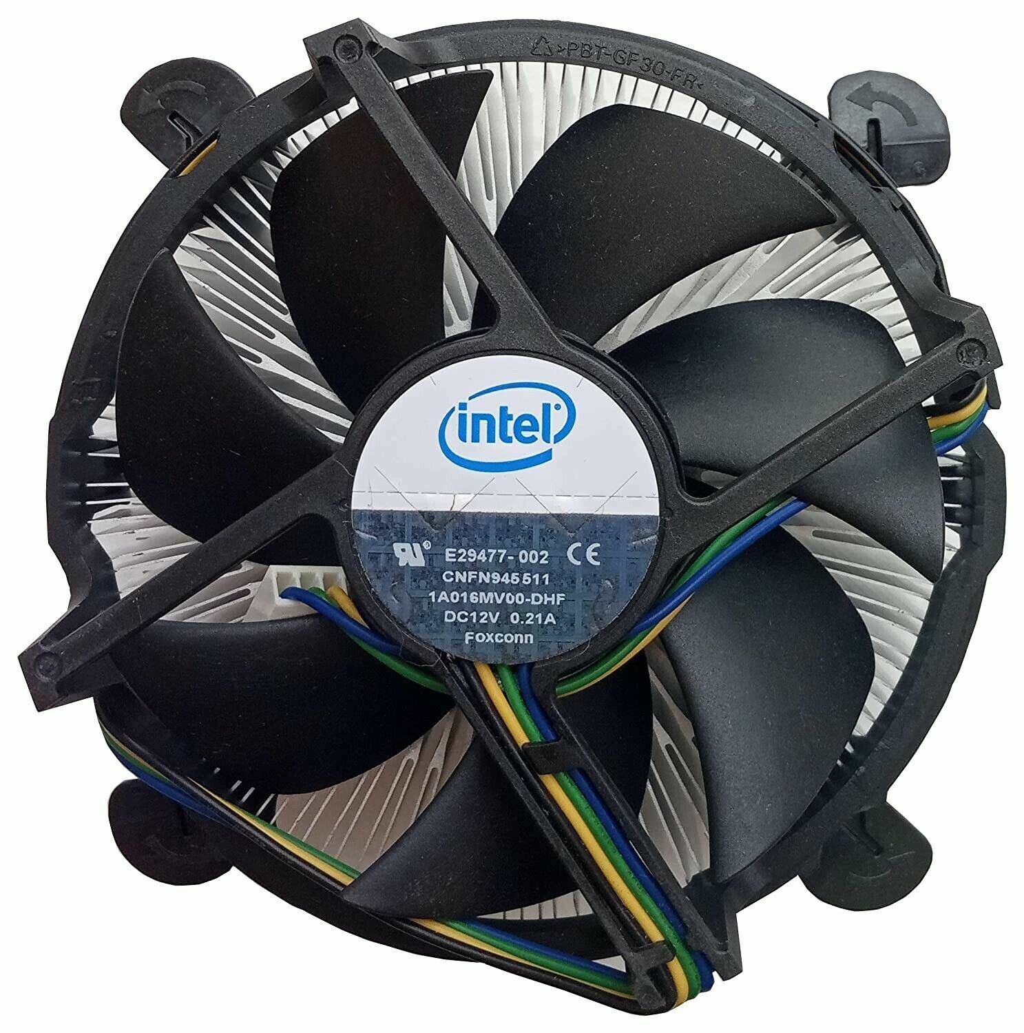Intel E29477 LGA 1366 CPU Cooler Cooling Fan Copper Core Aluminum Heat Sink