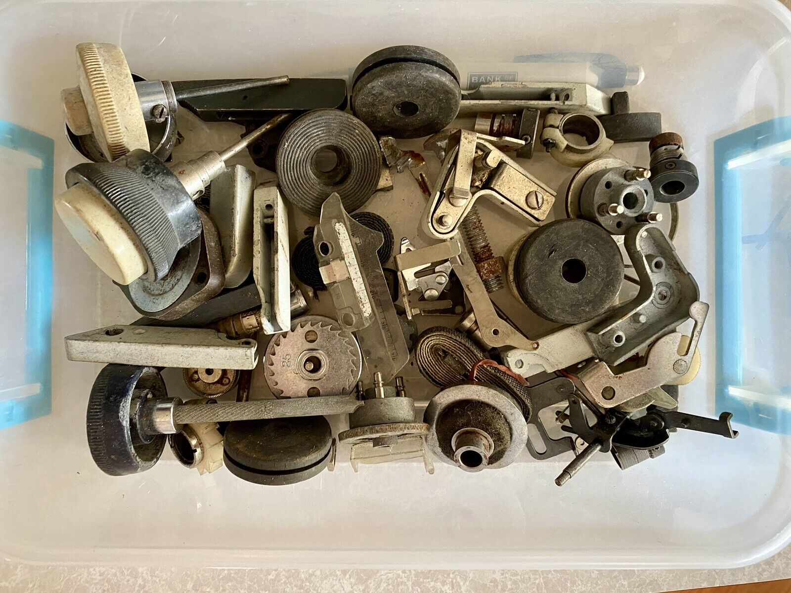 Vintage Typewriter Parts Pieces Repair Kit Nuts Bolts And More 100s Pieces
