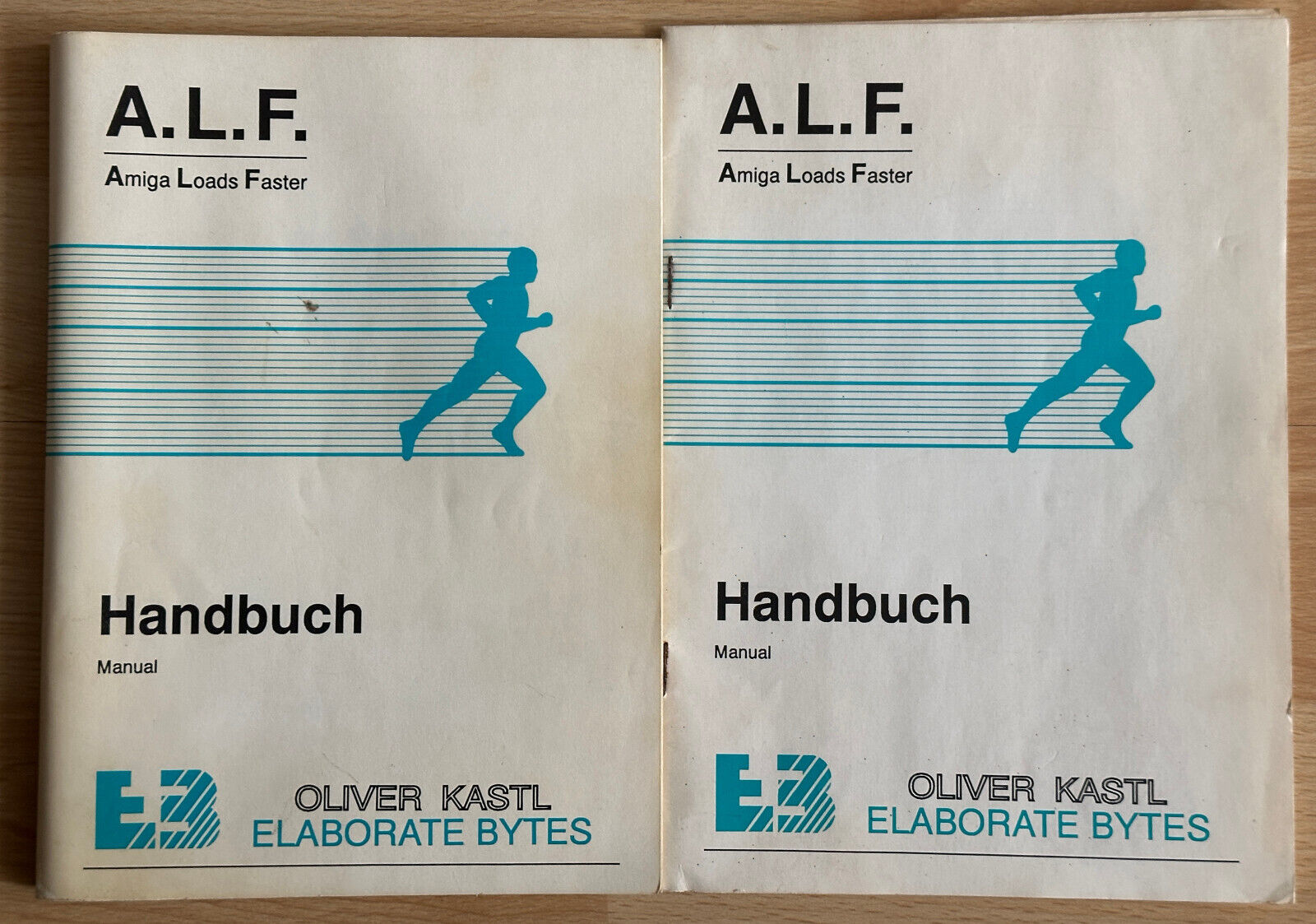 A.l.f. - Amiga Loads Faster, Manuals for Commodore, Amiga