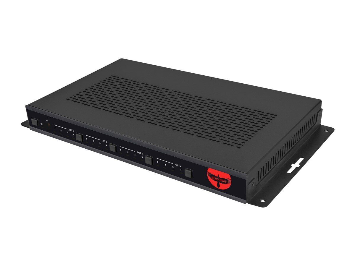 Monoprice Blackbird Pro‑Series 4K60 HDMI 2.0b, 4:4:4, 4X4 Matrix Video Switcher
