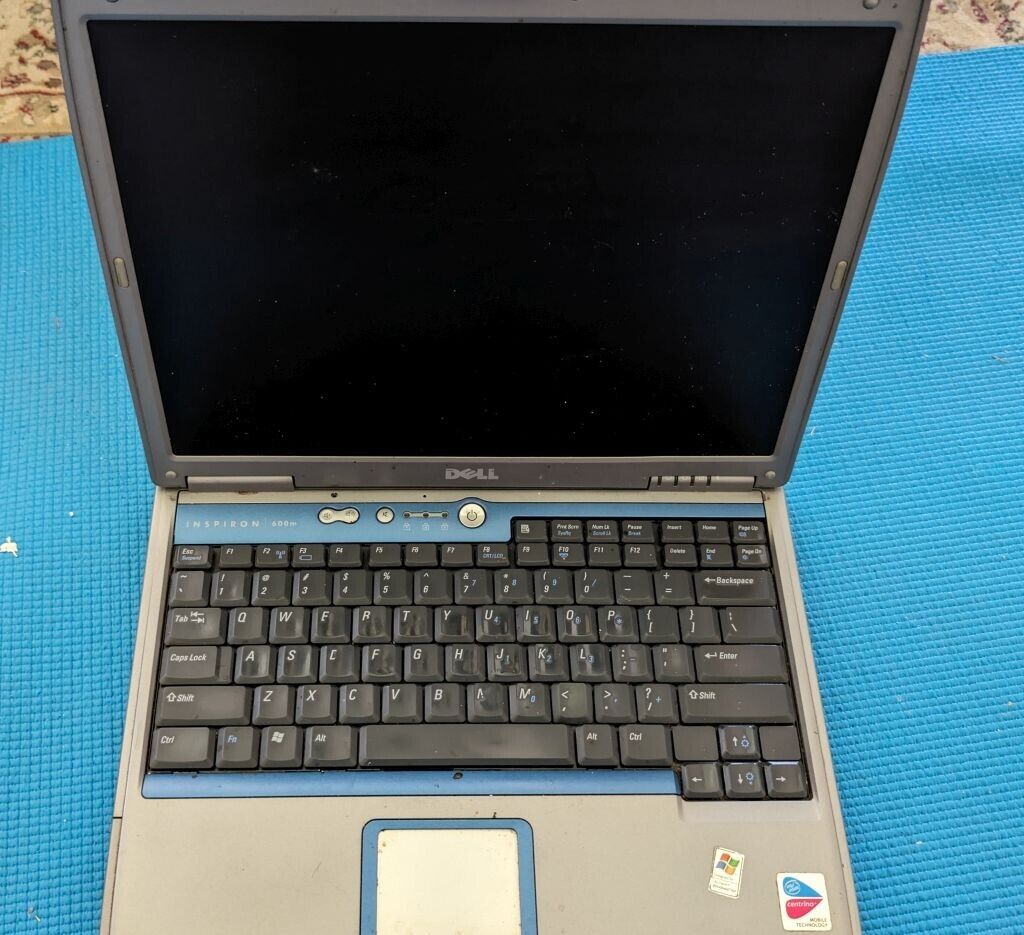 Dell Inspiron 600m Laptop (no hard driver)