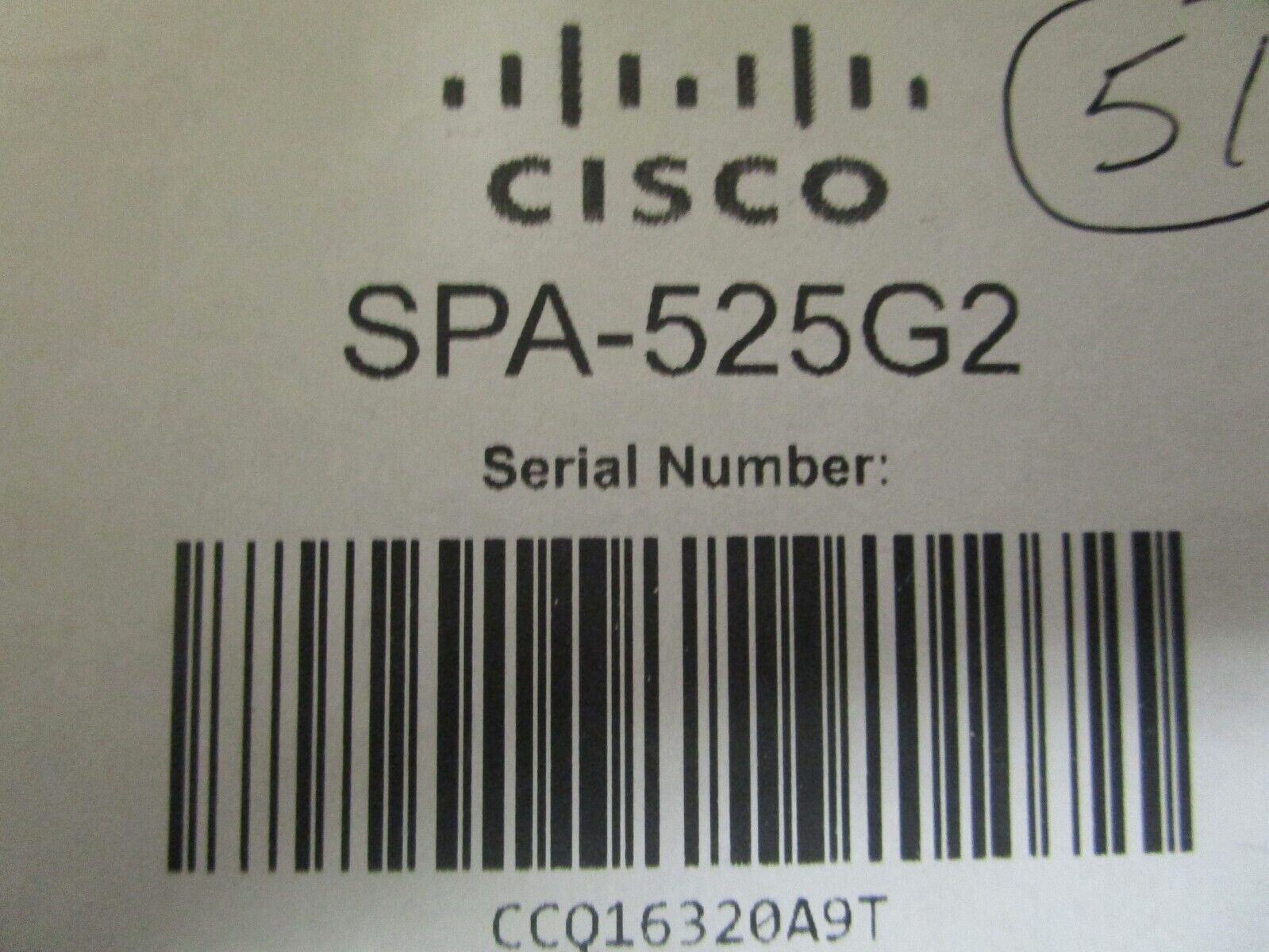 Cisco SPA525G2 5 Line IP VOIP POE Color Display Telephone -spa-525G2 - NEW