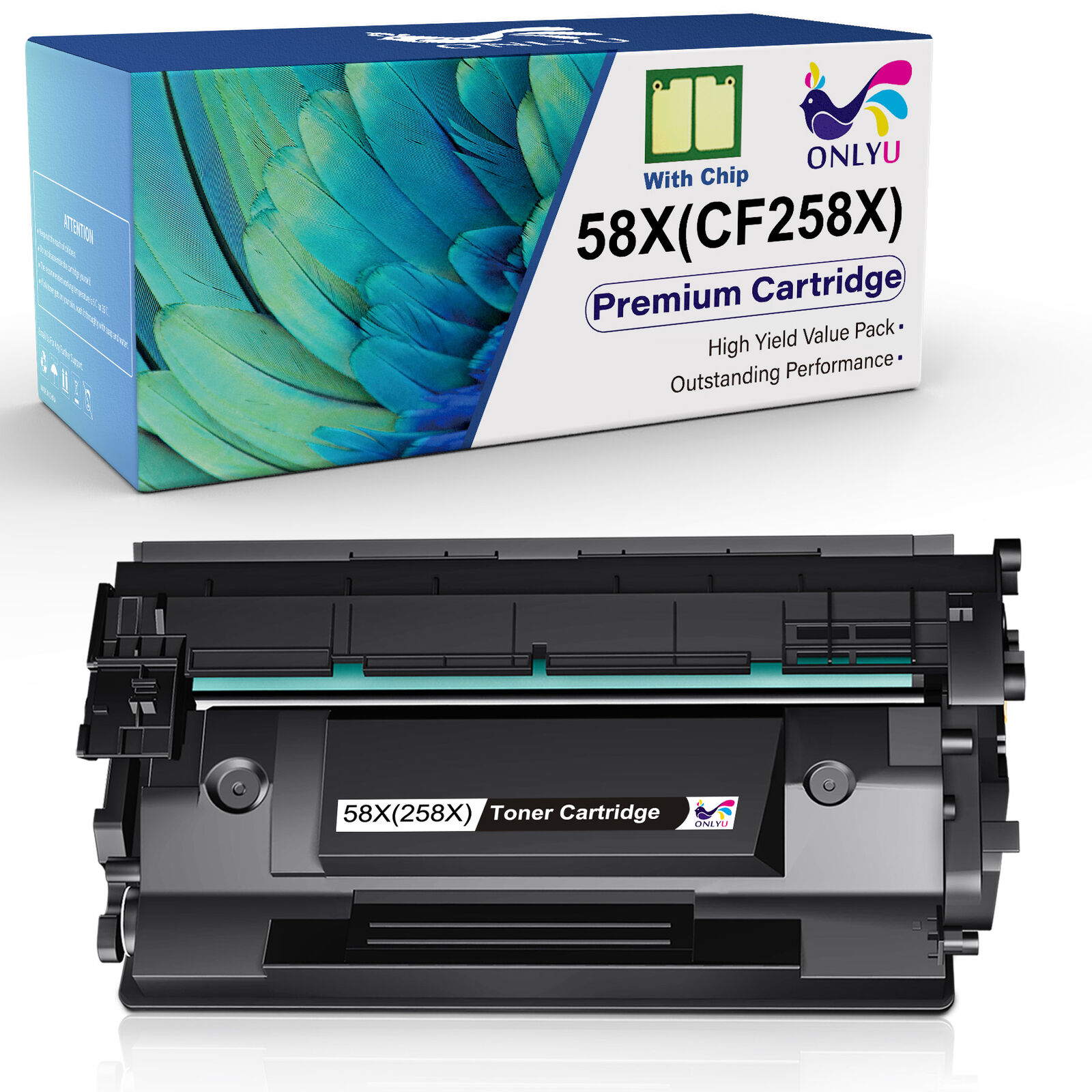 1Pc Toner compatible for HP CF258X With Chip LaserJet M304 MFP M428fdw M428fdn
