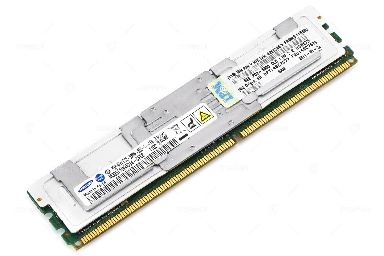 46C7576  IBM DDR2 MEMORY 8GB / 667 MHz / 4Rx4 / PC2-5300F