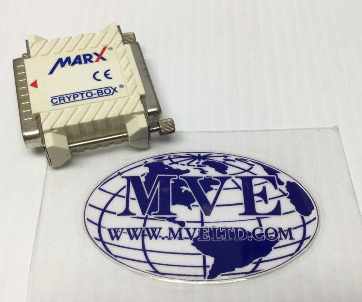 MARX CRYPTO-BOX 25-PIN PARALLEL PORT ADAPTER MODULE