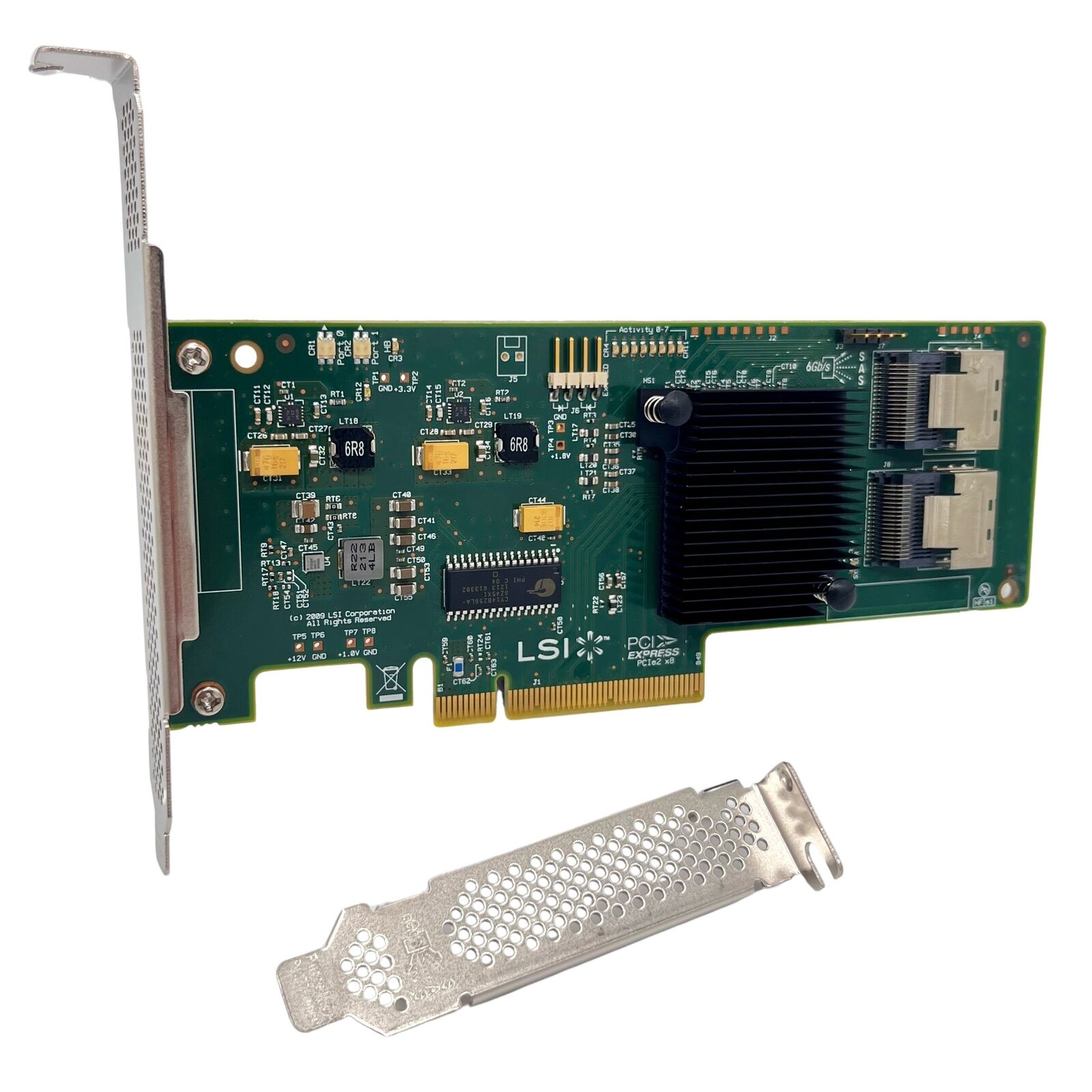 LSI 9211-8i IT Mode HBA SAS SATA 6Gbps 8 Port PCI-e 2.0 x8 TrueNAS unRAID ZFS