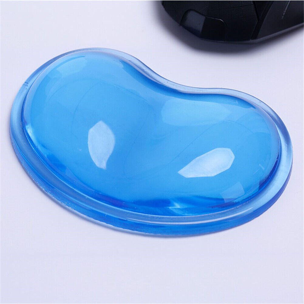 Silicone Gel Wrist Rest Heart-Shaped Ergonomic Mouse Pad for Office Home Work