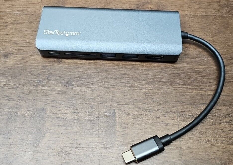 StarTech.com USB C Multiport Adapter - USB-C Travel Dock to 4K HDMI, 3x USB 3.0 