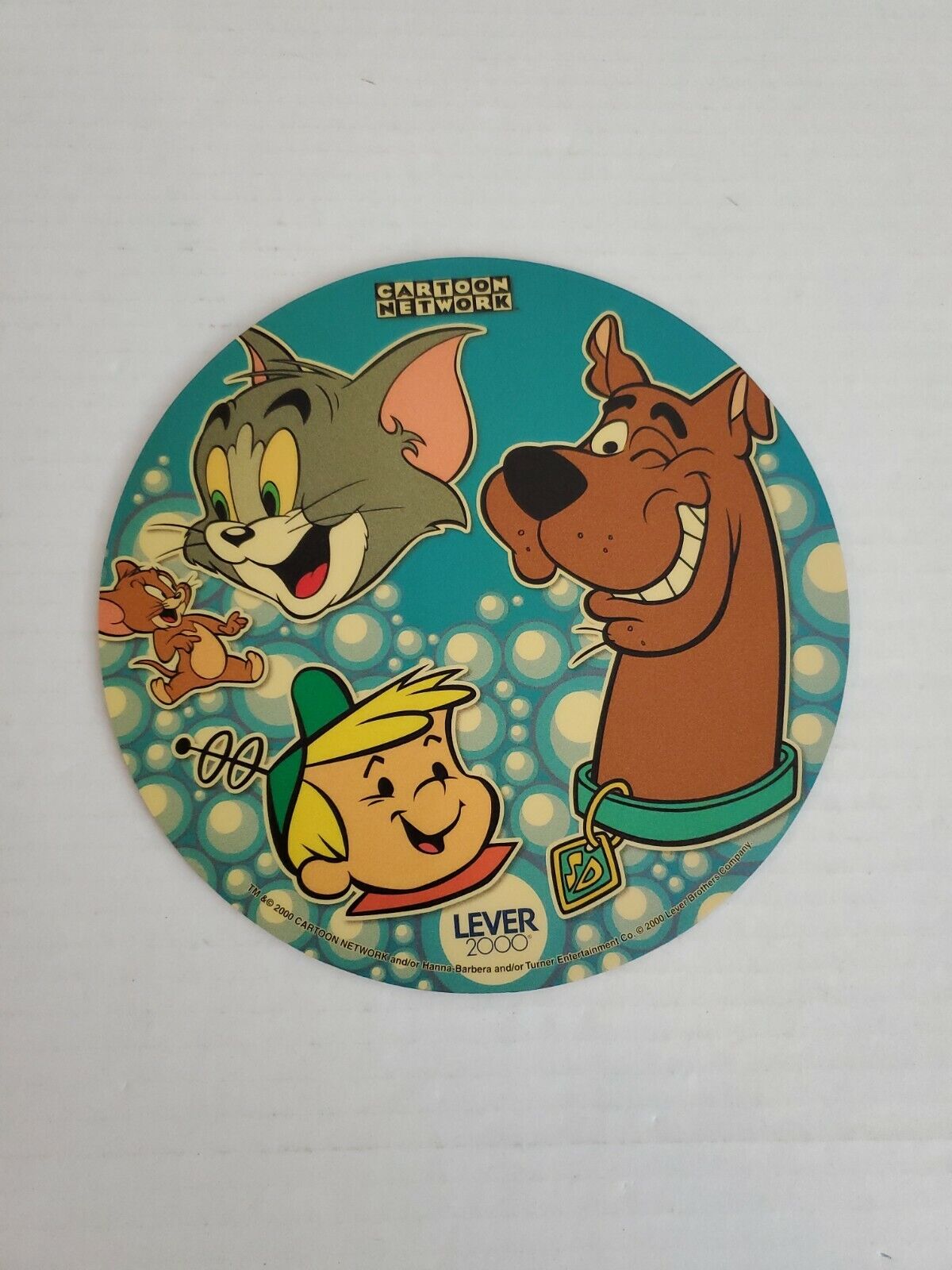 Vintage Mouse Pad Cartoon Network Scooby Doo Jetsons Tom & Jerry NEW NOS Retro