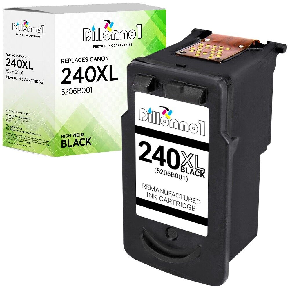 PG240XL PG-240XL PG 240XL Black Cartridge For Canon Printer Pixma MG MX Series