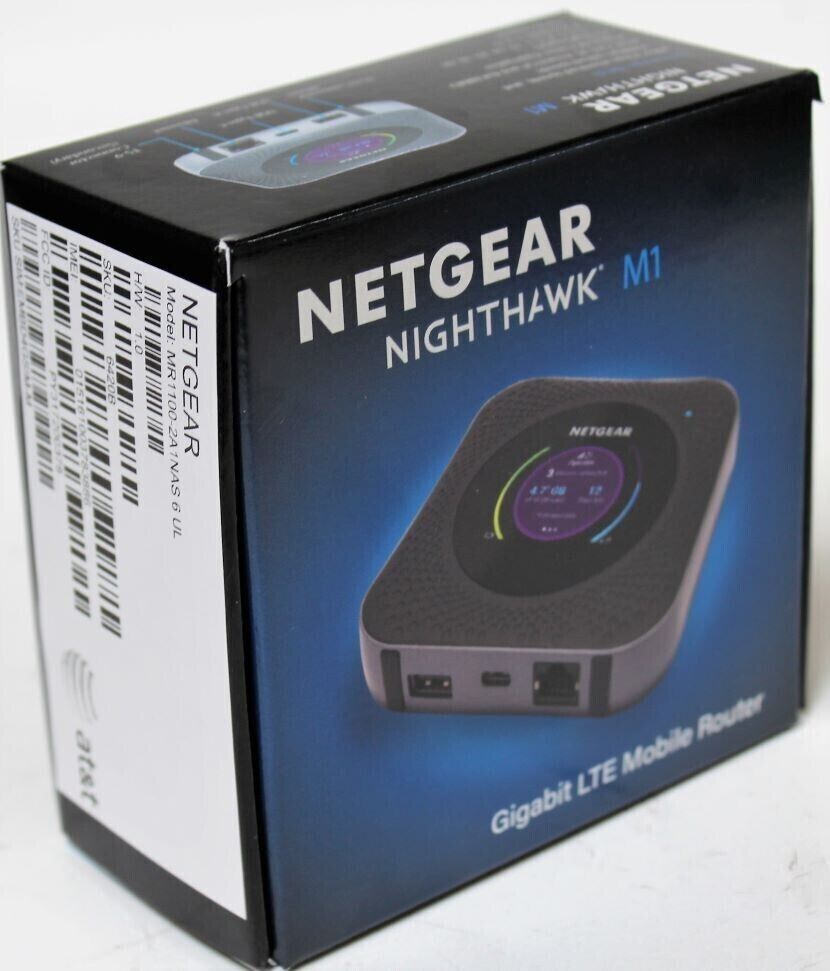 Netgear Nighthawk M1 4G LTE Mobile Hotspot MR1100 MiFi (AT&T) WIFI NEW OTHER